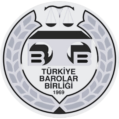 Türkiye Barolar Birliği logo, showing Yilmaz Attorneys are registered lawyers in Turkey.